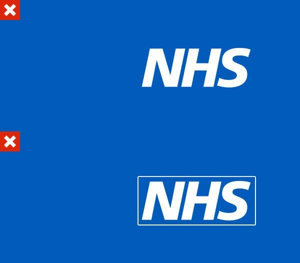 Blue and White Brand Logo - NHS Identity Guidelines | NHS logo