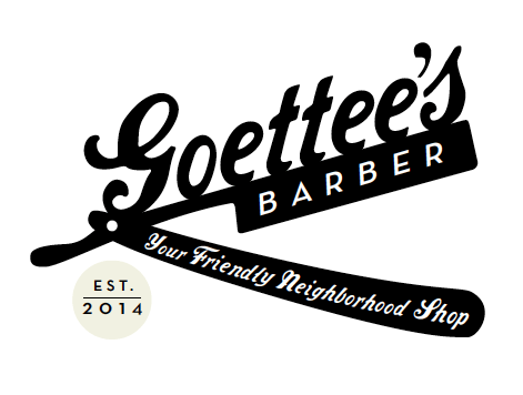 Shave Logo - Branding: Goettee's Barber and Shave — Miss Pickles Press