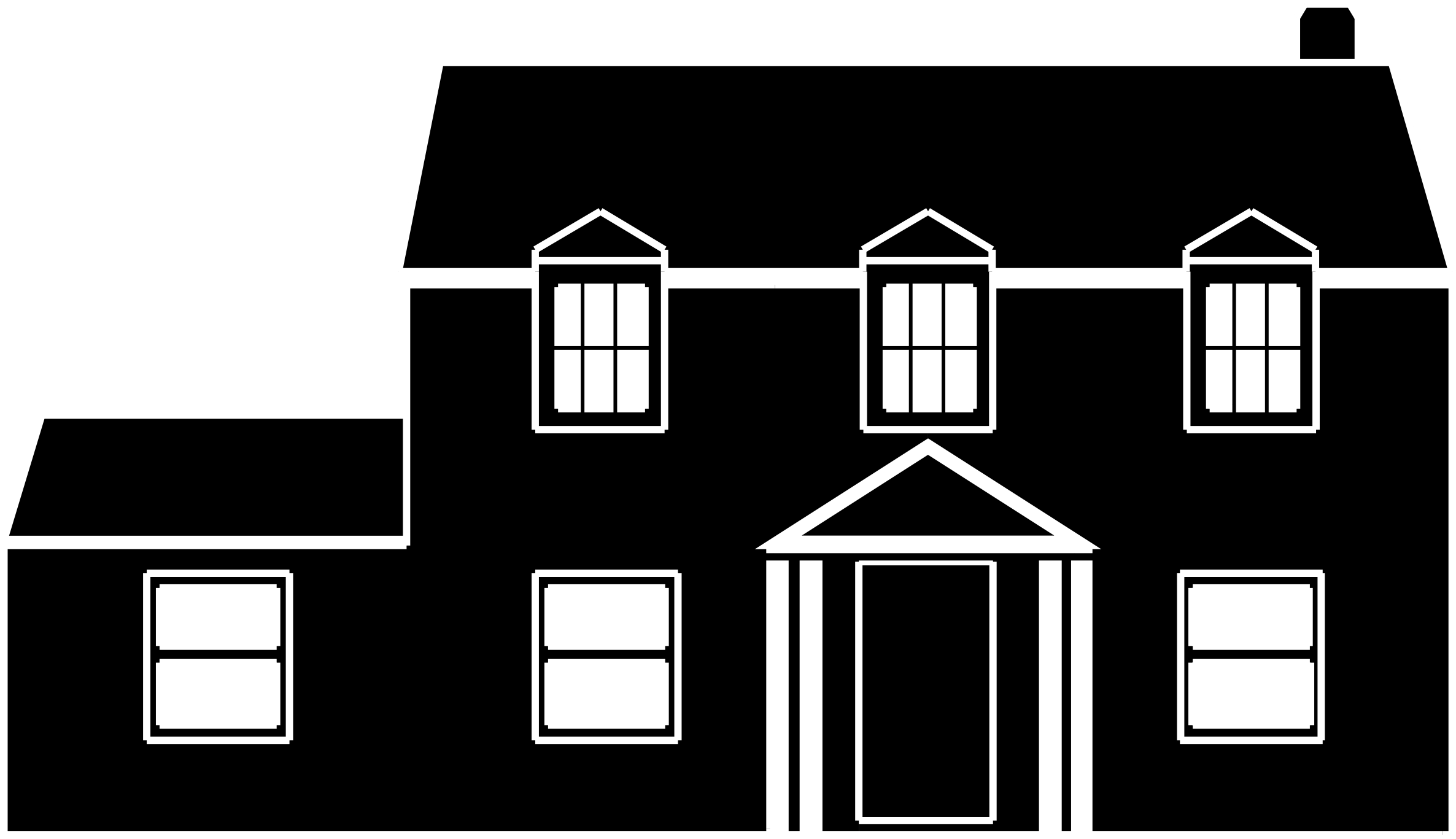 Black House Logo - PNG House Black And White Transparent House Black And White.PNG ...