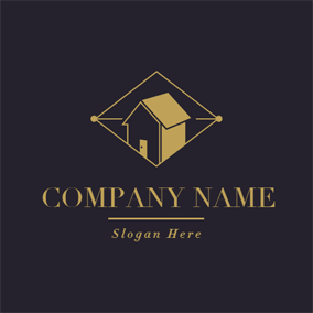 Gold Black and White Construction Logo - Free Construction Logo Designs | DesignEvo Logo Maker