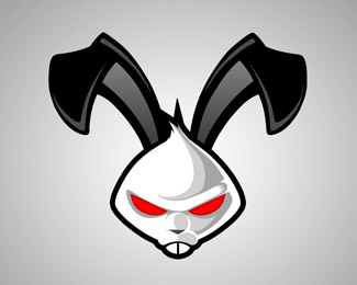 Evil Rabbit Logo - Evil bunny Logos