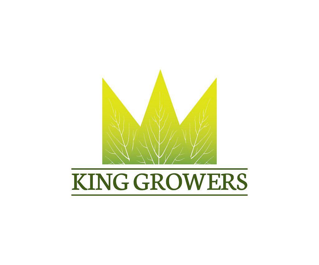 King F Logo - King growers, inc. F. Logo para vivero en USA