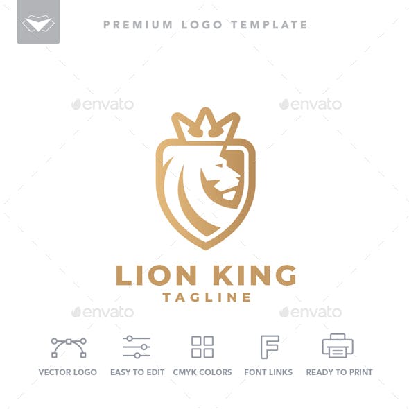 King F Logo - Czar King Logo Template from GraphicRiver