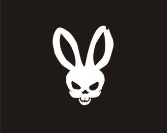 Evil Rabbit Logo - Evil bunny