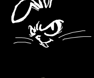 Evil Rabbit Logo - I'm a bunny- I do what I want! - Drawception