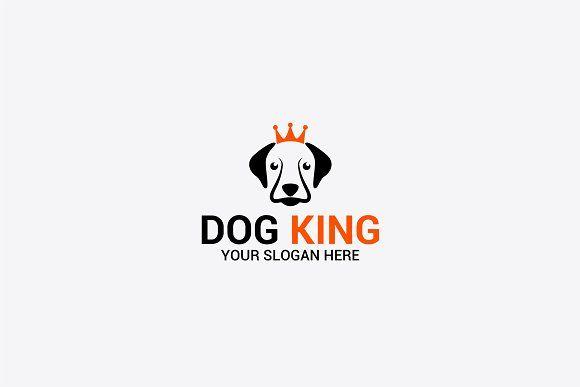 King F Logo - DOG KING Logo Templates Creative Market