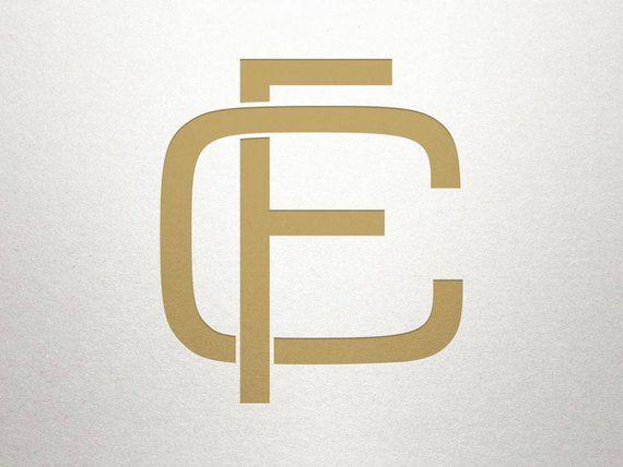 FC Logo - Custom Logo Initials CF FC Logo Initials Digital