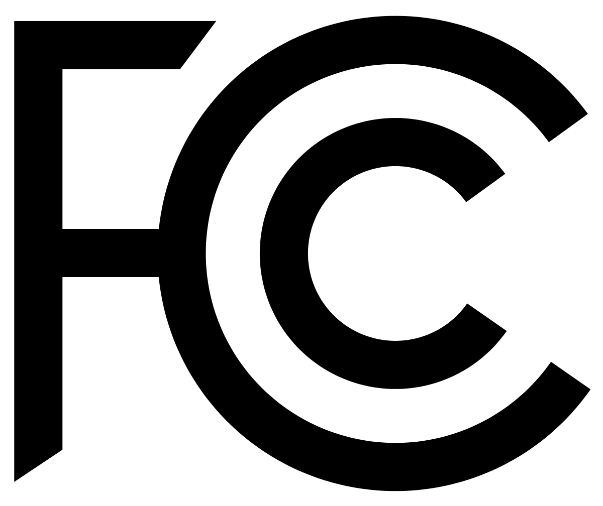 Black Electronic Logo - FCC Declaration of Conformity