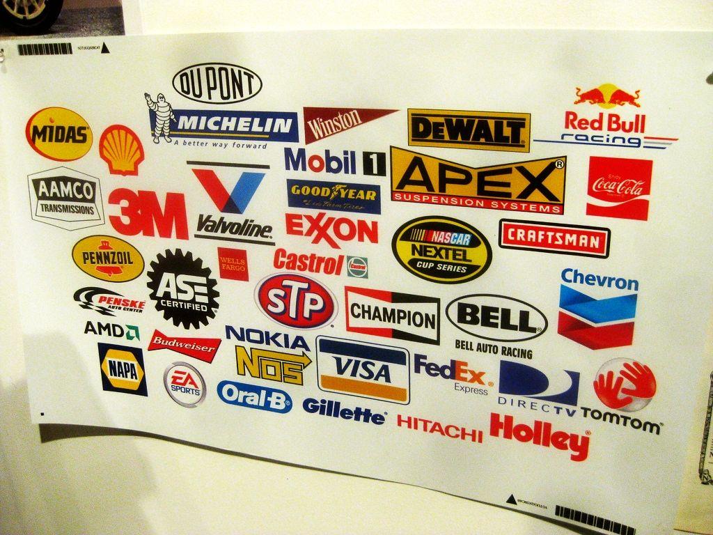 NASCAR Car Logo - Better Posters: The epic logo post