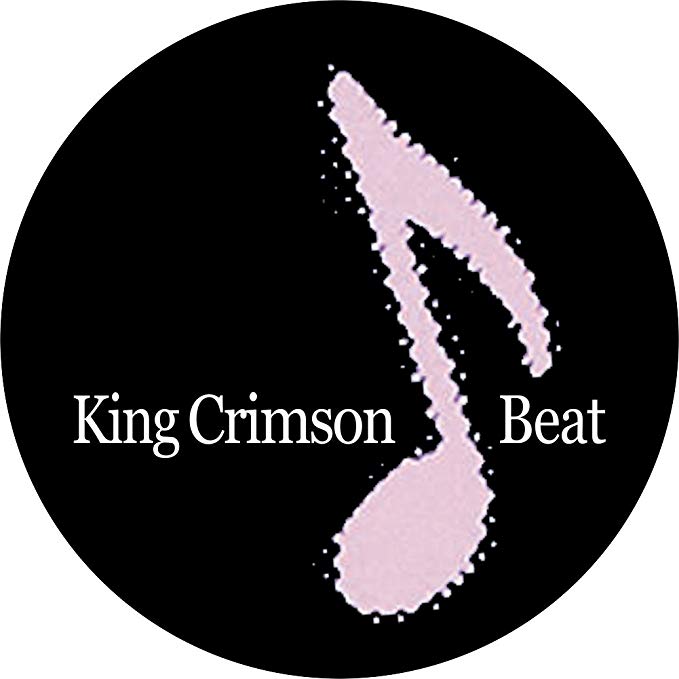 King Crimson Logo - King Crimson Logo (Music Note) 1 2 Button