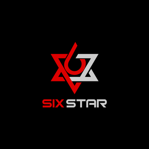 Six -Word Logo - six stars in a six. Logo design contest