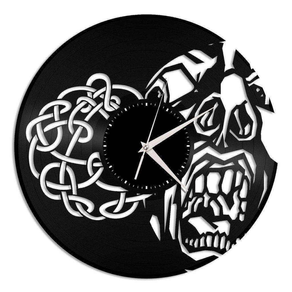 King Crimson Logo - King Crimson Vinyl Wall Clock