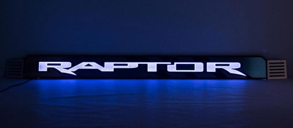 2018 Ford Logo - 2017 2018 Ford Raptor Grille Raptor Logo With Raptor Slash