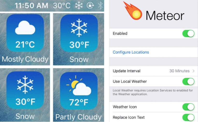 iPhone Weather App Logo - Animate the iOS Weather icon with Meteor. The iPhone FAQ
