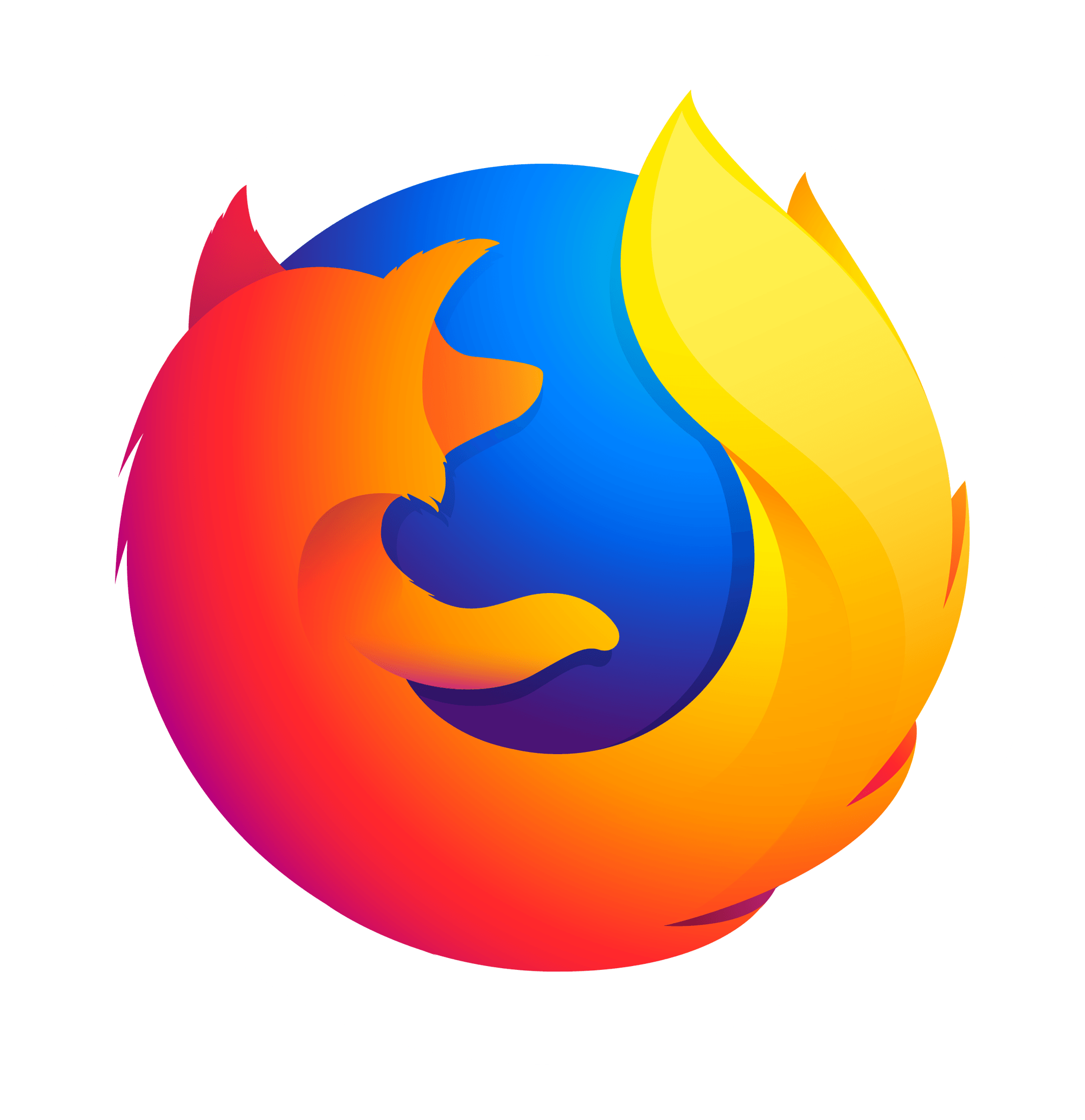 Orange and White Circle Logo - Firefox logo white circle background Free Download