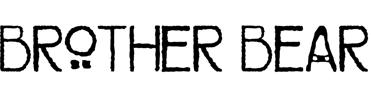 Brother Bear Logo - Brother Bear font download