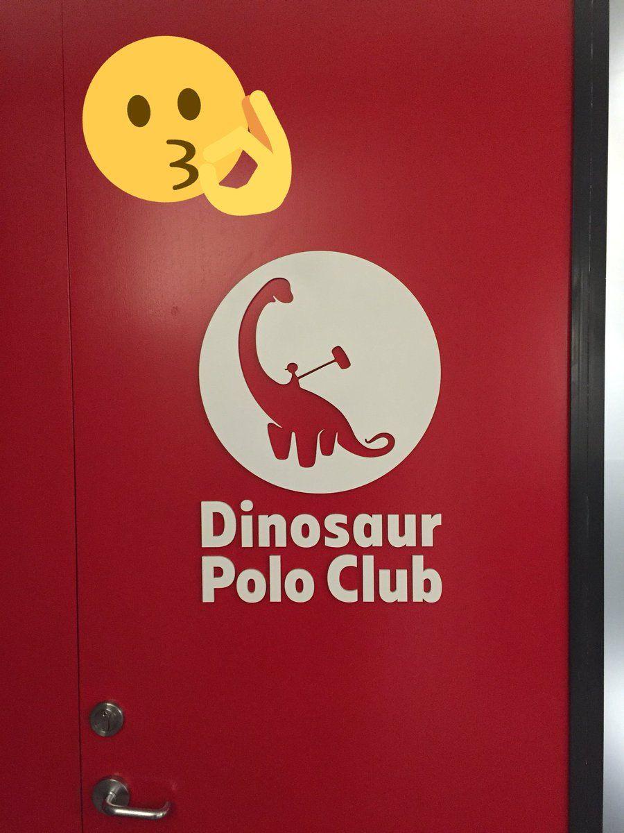 Dinosaur Office Logo - Dinosaur Polo Club four months in the new office