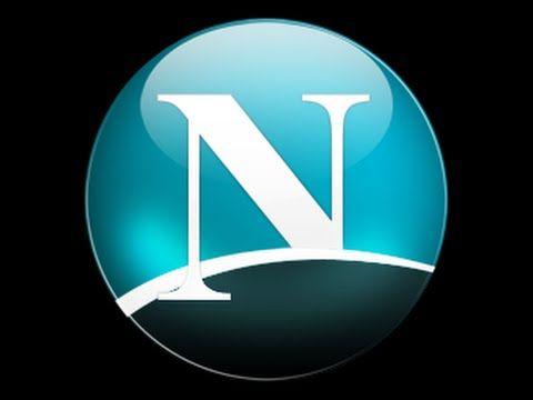 Netscape Logo - How To Make Netscape Logo With Illustrator, Create Netscape Logo ...