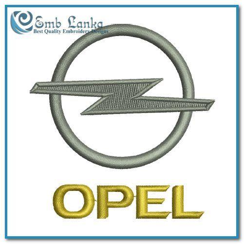 Opel Car Logo - Opel Car Logo Embroidery Design