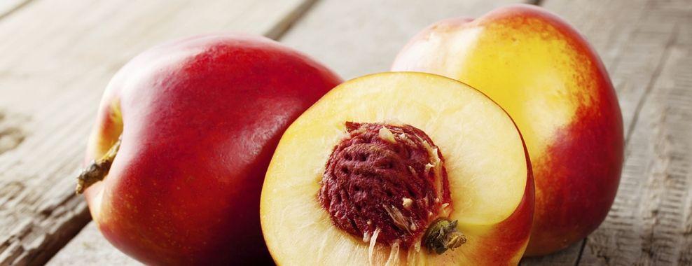 Necterine Food Logo - How to Bake Nectarines, Freeze Nectarines, Nectarine Recipes ...