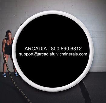 The 100 Arcadia Logo - Arcadia Black Fulvic Mineral Concentrate 100% Soluble - Buy Fulvic ...