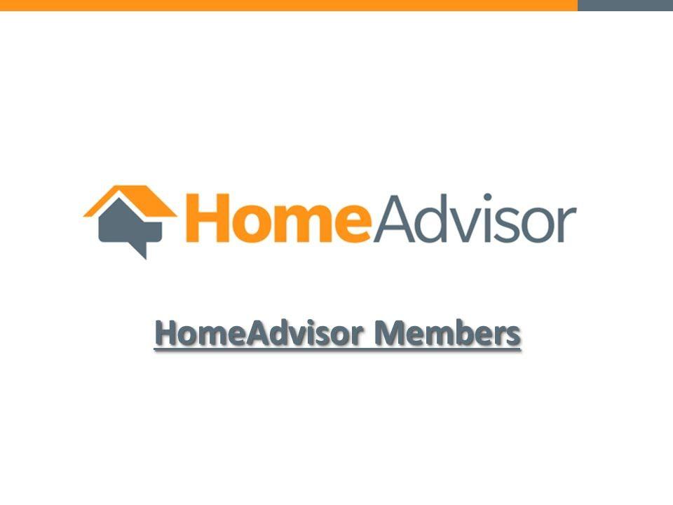 HomeAdvisor Logo - The HomeAdvisor Member Webinar