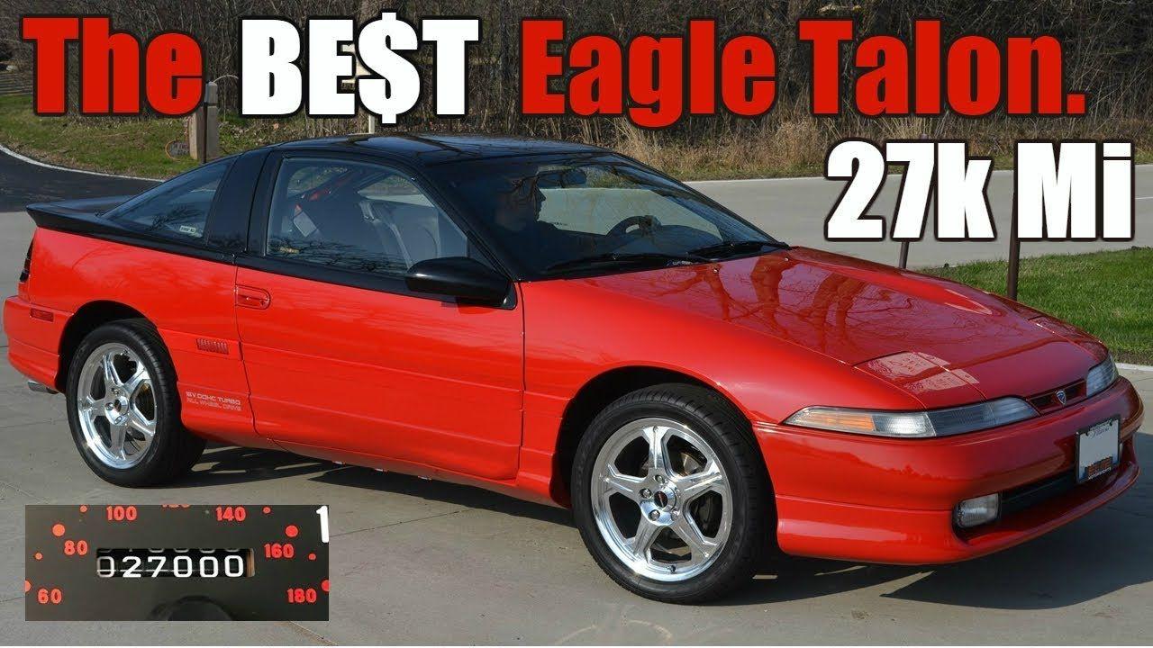 Talon Car Logo - Holy Grail 27k Mile 1990 Eagle Talon TSi AWD Turbo 41st Car - YouTube