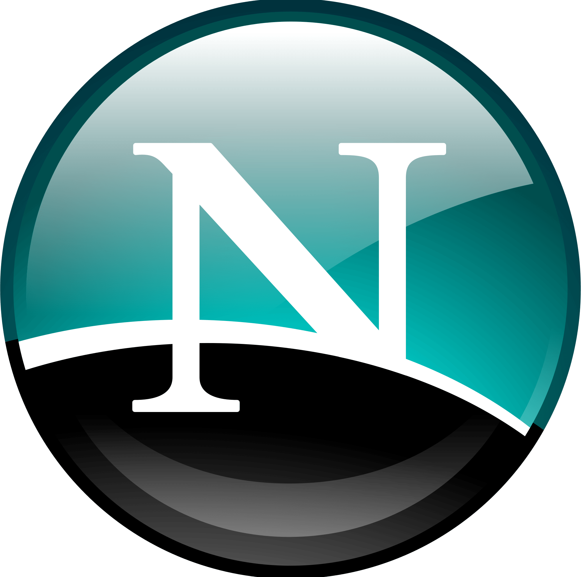 Netscape Logo - File:Crystal128-netscape.svg - Wikimedia Commons