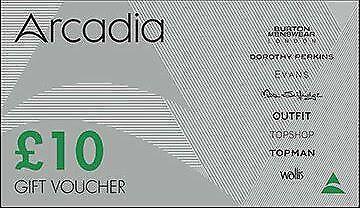 The 100 Arcadia Logo - Of Arcadia Topshop Vouchers. In Stockton On Tees, County Durham