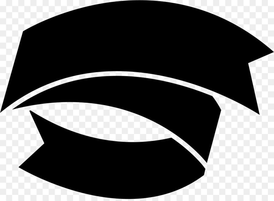 Black Ribbon Logo - Black ribbon Textile Logo png download