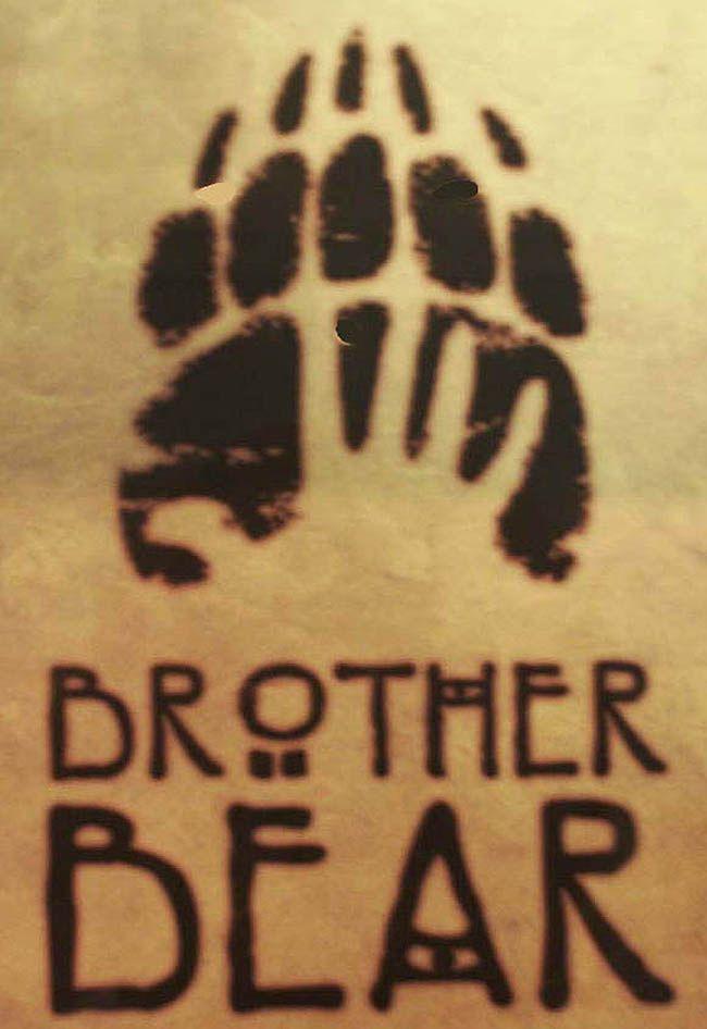 Brother Bear Logo - Would love to get the claw and hand as tattoo, a symbol of love and ...