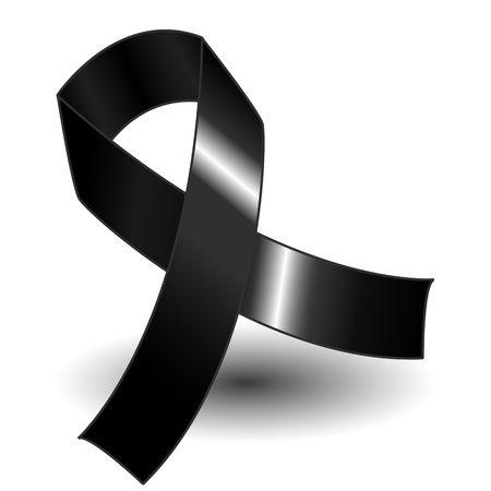Black ribbon 15 icon - Free black ribbon icons