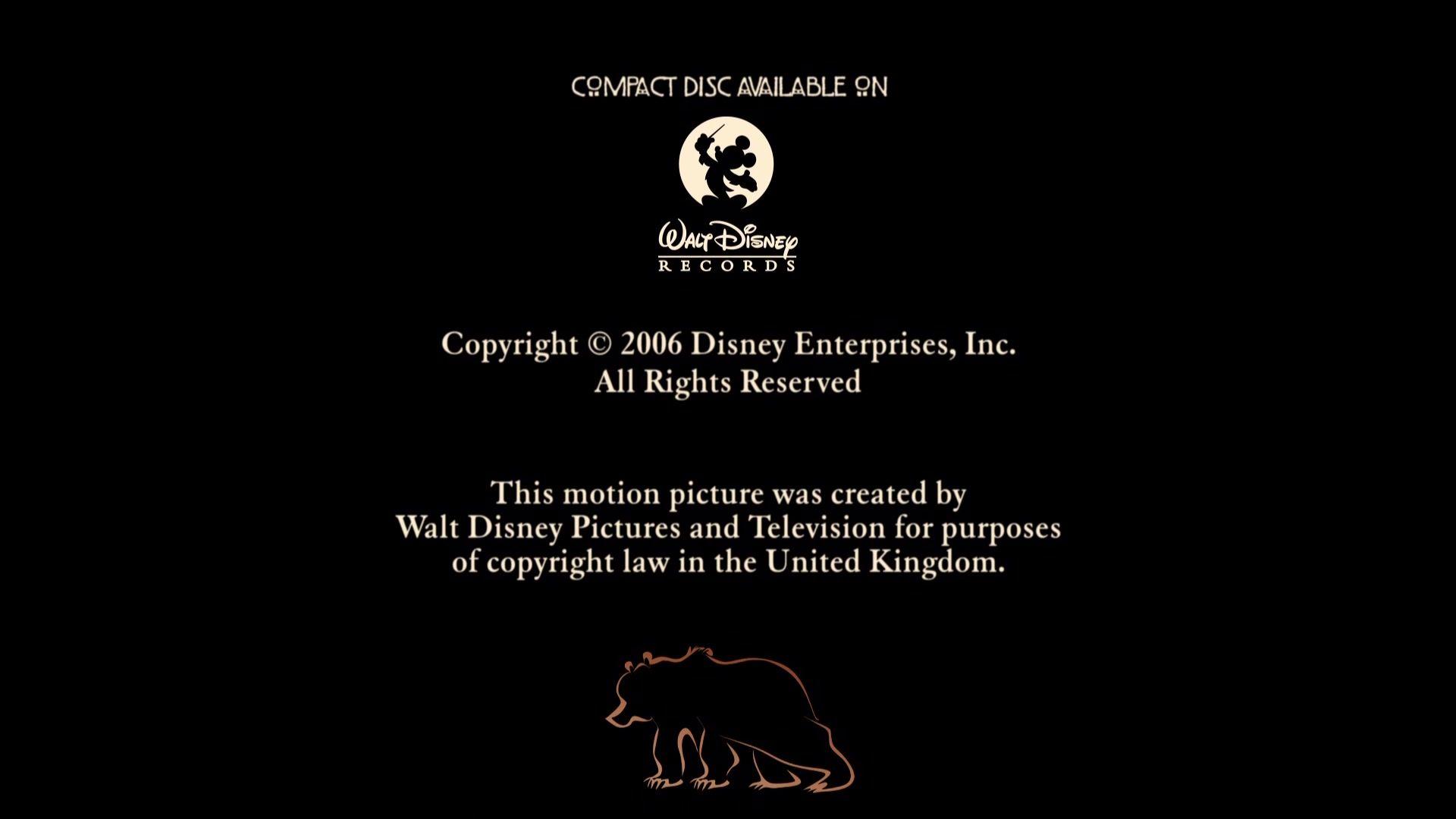 Brother Bear Logo - Image - Brother Bear 2 Screenshot 2177.jpg | Logo Timeline Wiki ...