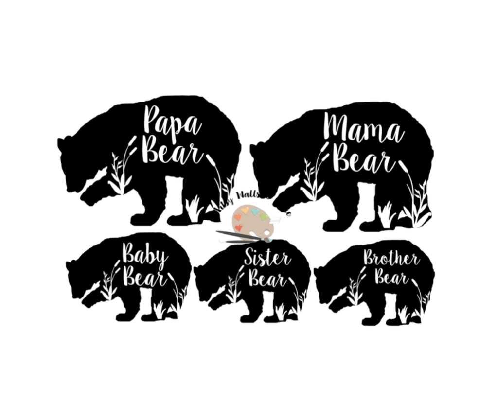Brother Bear Logo - Bear family svg Mama Bear svg Papa Bear svg Baby bear svg sister ...