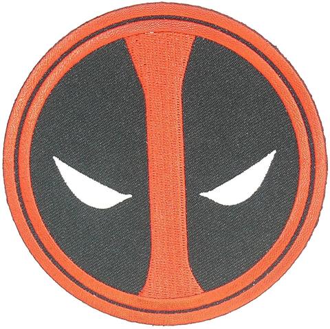 Orange Deadpool Logo - Deadpool Movie Patch Marvel Superhero EYES GLOW IN THE DARK PATCH