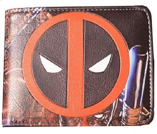 Orange Deadpool Logo - Deadpool Wallet
