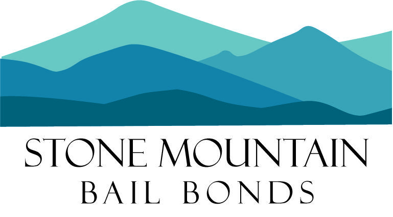 Stone Bird Logo - Stone Mountain Bail Bonds Logo | Social Blue Bird Consulting