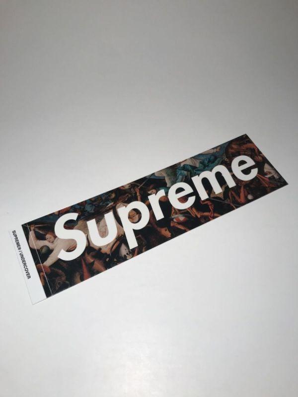 Angels Box Logo - Supreme Undercover Angels Box Logo Sticker