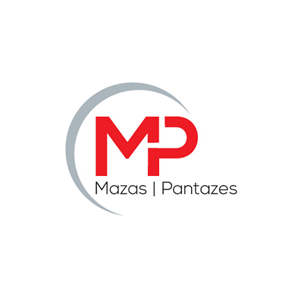Red MP Logo - Elegant, Playful Logo Design for MP Mazas. Pantazes