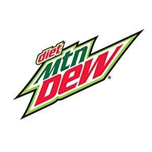 M Dew Logo - Amazon.com : Diet Mountain Dew Soda, Fridge Pack Bundle, 12 fl oz ...