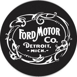 1903 Ford Logo - Ford Vintage 1903 Motor Company 31 in. Chrome Swivel Cushioned Bar ...