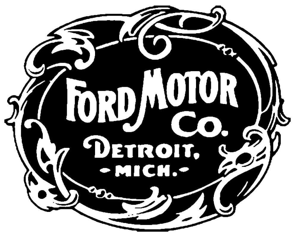 1903 Ford Logo - Rearview Mirror. logotypes. Ford, Ford motor company, Cars
