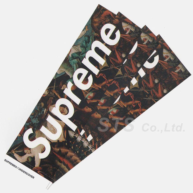 Angels Box Logo - Supreme/UNDERCOVER The Fall of the Rebel Angels Box Logo Sticker ...