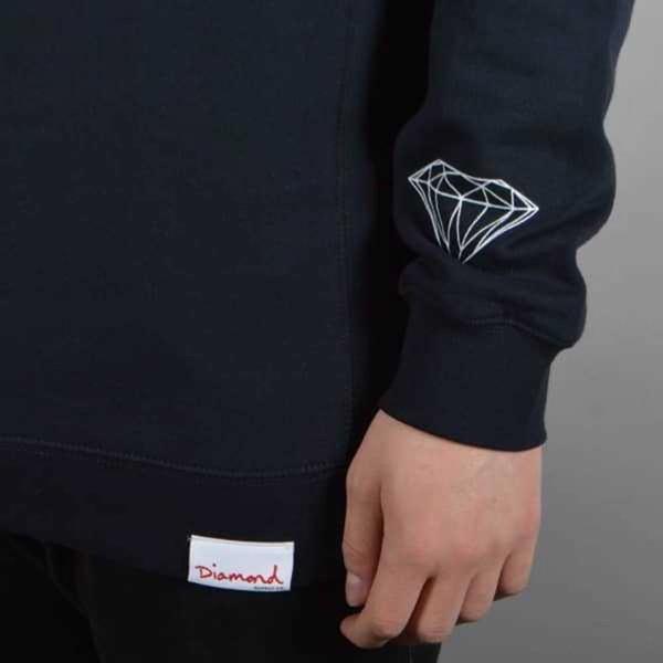 Finger Diamond Supply Co Logo - Diamond Supply Co. Solid Crewneck – HiPOP Fashion