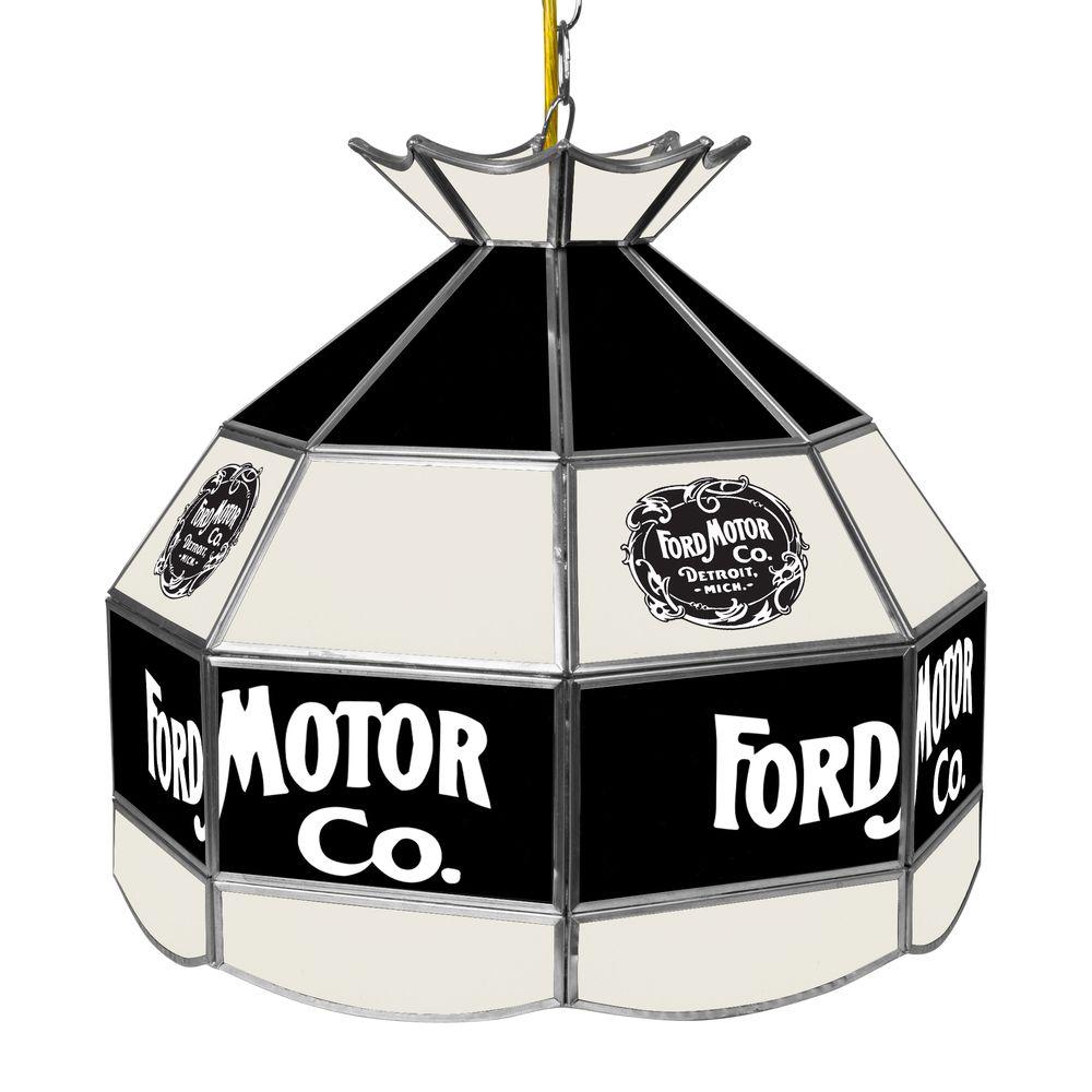 1903 Ford Logo - Ford Vintage 1903 16 in. Chrome Handmade Tiffany Style Lamp-FD1600 ...