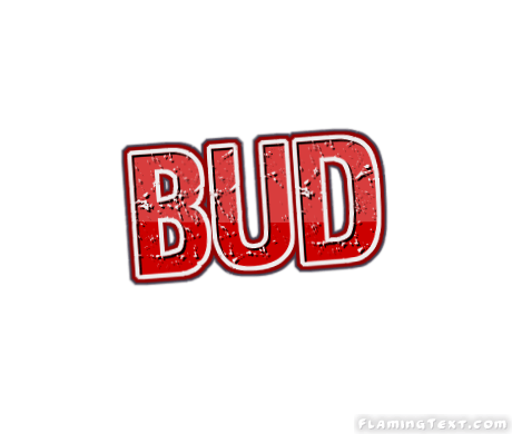 Bud Logo - Bud Logo. Free Name Design Tool from Flaming Text