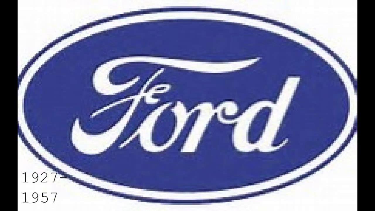 1903 Ford Logo - Every Ford Logo Ever (1903-Present) - YouTube
