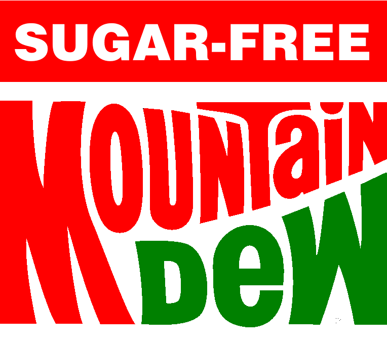 Diet Mountain Dew Logo - Diet Mountain Dew