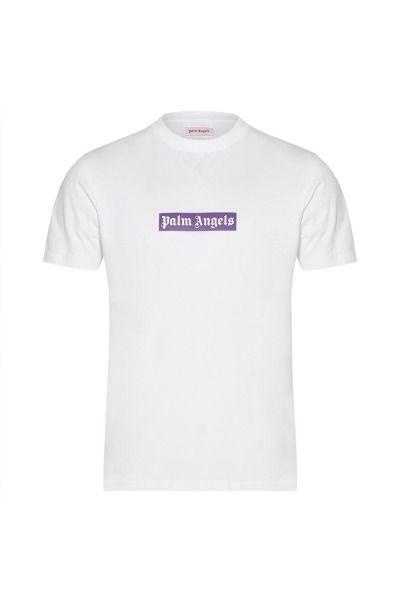Angels Box Logo - Box Logo Printed T-Shirt | Palm Angels | PL-Line - Luxury Designer ...