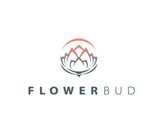 Bud Logo - Flower Bud Designed